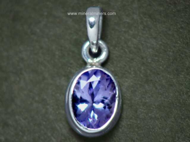Tanzanite Jewelry set in Sterling Silver