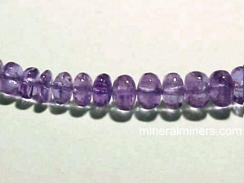 Tanzanite Bead Necklaces